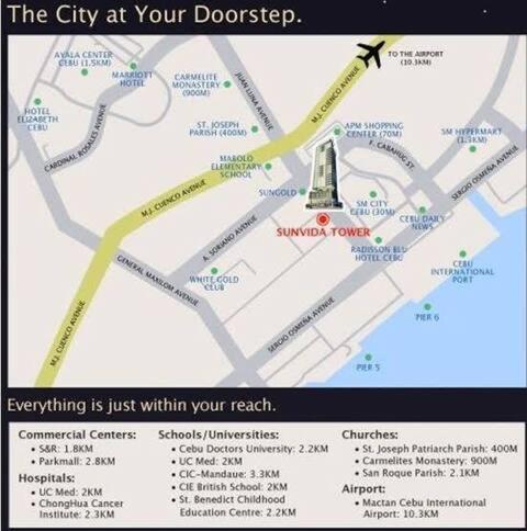 Sunvida Tower Residences Infront Of Sm City 세부 외부 사진